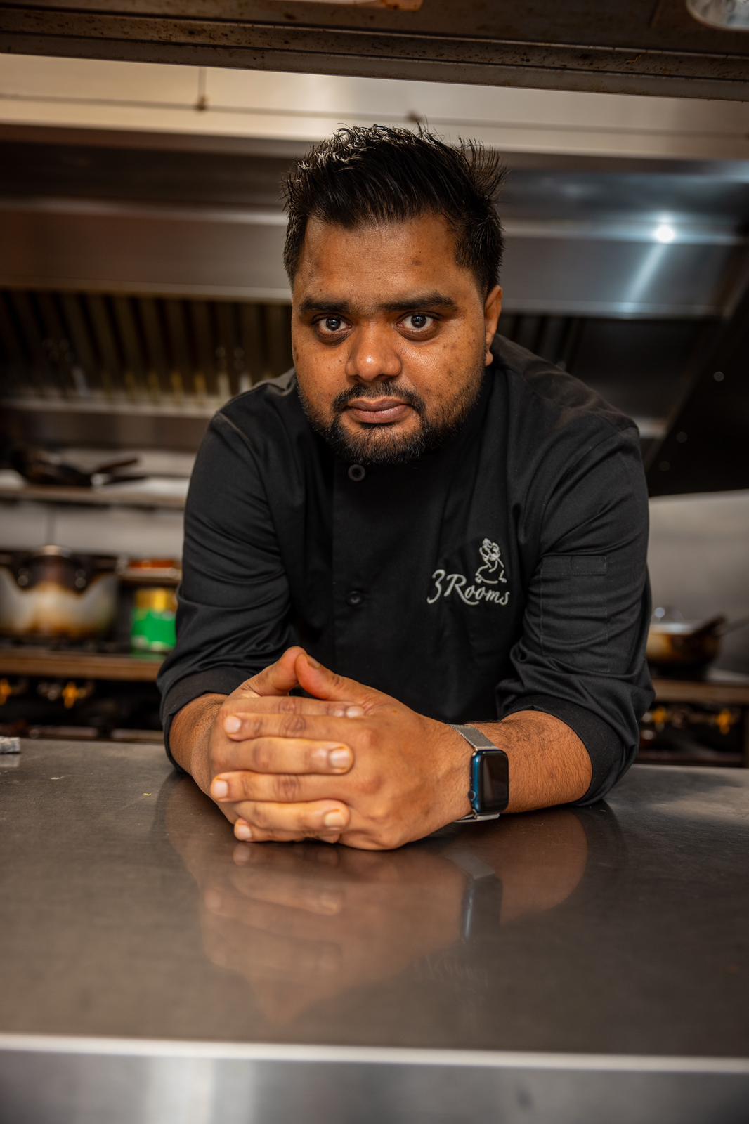 Chef Tushar Rahman — Head Chef at 3 Rooms Indian Restaurant, Ottershaw