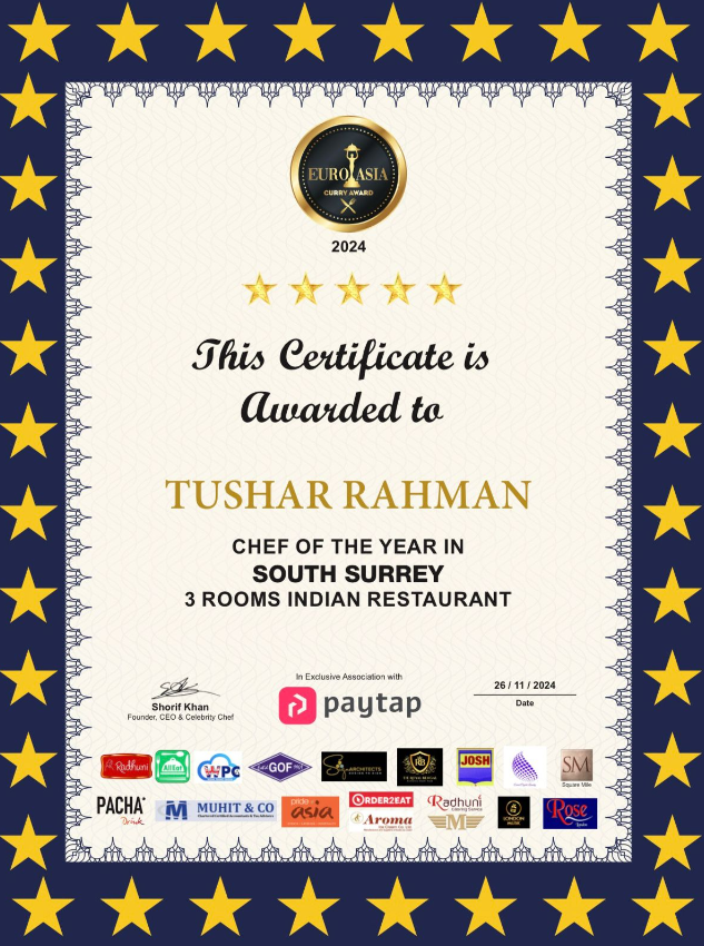 3 Rooms Award Recognition