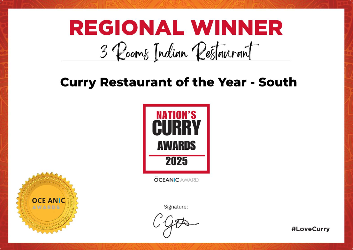 Nations Curry Awards Regional Winner
